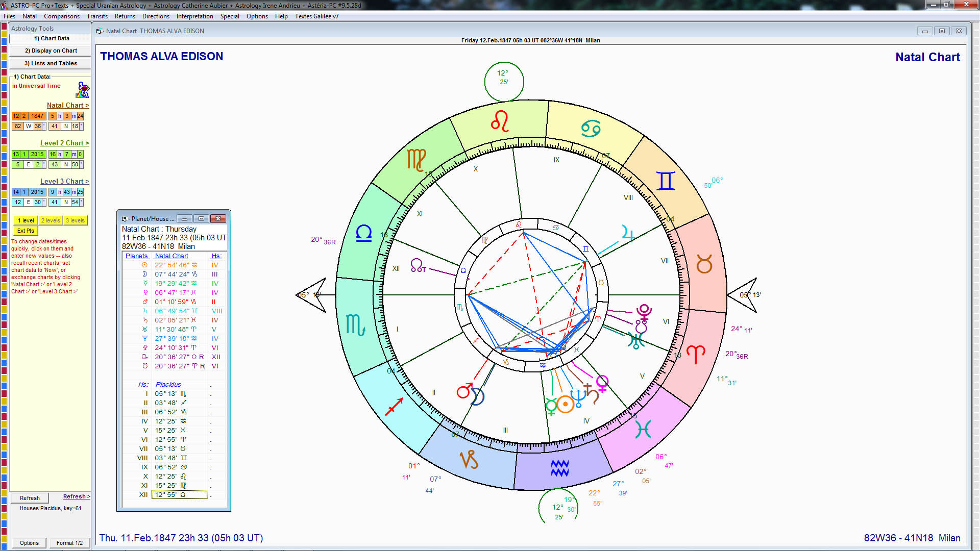 star chart astrology app